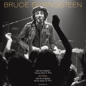 Bruce Springsteen - FM Studios Live In Houston Sept 3rd 1974 & In Boston Oct 1st 1973 (Red Vinyl)