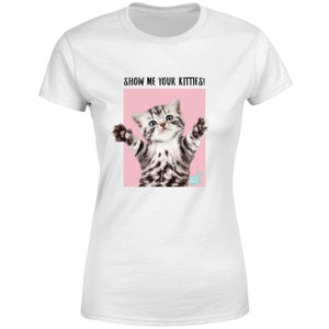 Studio Pets Show Me Your Kitties Women's T-Shirt - White