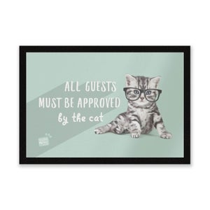 Studio Pets All Guests Must Be Approved By The Cat Entrance Mat