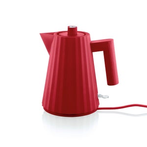 Alessi Electric Kettle - Plisse Red - 1L