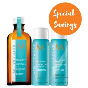 Moroccanoil Volume Collection with Wash Bag (Worth £49.65)
