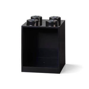 LEGO Estante de ladrillos de almacenamiento 4 - Negro