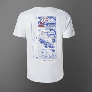 Camiseta Star Wars Ataque Base Eco - Unisex - Blanco