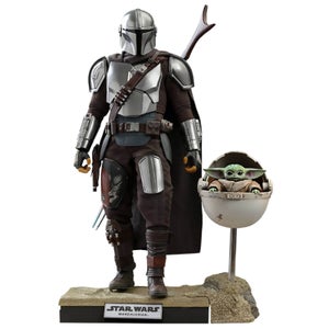 Action Figure The Mandalorian & The Child (Scala 1:6) 30cm Versione Deluxe - Hot Toys