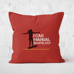 I Can Manual In My Sleep Square Cushion