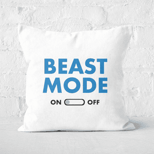 Beast Mode On Square Cushion