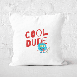 Cool Dude Skateboard Square Cushion