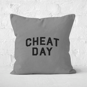 Cheat Day Square Cushion