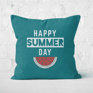 Happy SUmmer Day Square Cushion
