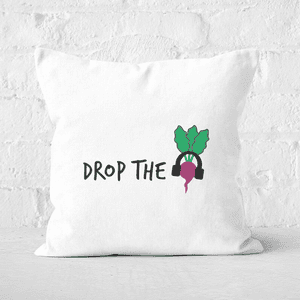 Drop The Beet Square Cushion