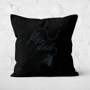 Fly Dad Square Cushion