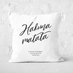 Hakuna Matata Square Cushion