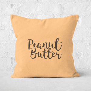 Peanut Butter Square Cushion