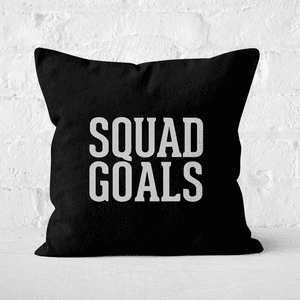Squad Goals Square Cushion