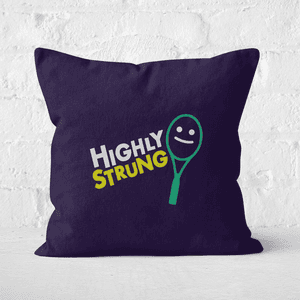 Highly Strung Square Cushion
