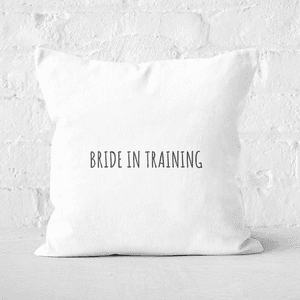 Bride In Training Square Cushion