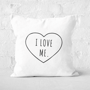I Love Me Square Cushion