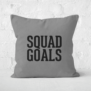 Squad Goals Square Cushion