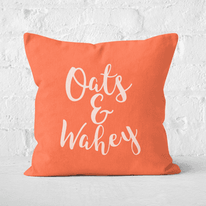 Oats And Wahey Square Cushion