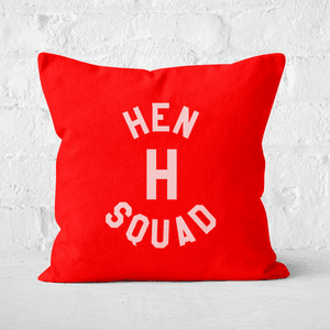 Hen 'H' Squad Square Cushion
