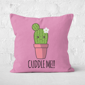 Cuddle Me Cactus Square Cushion