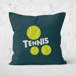 Tennis Balls Square Cushion