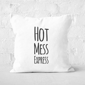 Hot Mess Express Square Cushion