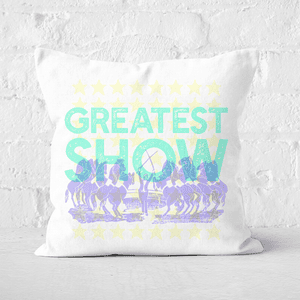 Pressed Flowers Greatest Show Square Cushion