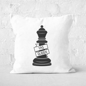 Queen Chess Piece Yas Queen Square Cushion