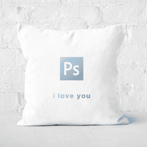 PS I Love You Square Cushion