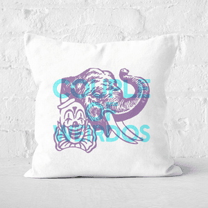 Pressed Flowers Couple Of Weirdos Square Cushion