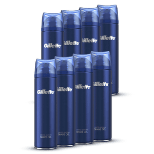 Gillette Fusion5 Ultra Sensitive Shaving Gel 200ml (8 Pack - 12 Month)