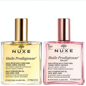 NUXE Exclusive Huile Prodigieuse Oil and Mist Duo (Worth £59.00)