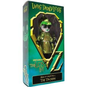 Mezco Living Dead Dolls - Variante exclusiva Ciudad Esmeralda The Lost in OZ - El hombre de hojalata