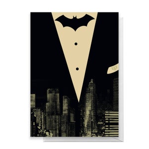 Batman Tuxedo Greetings Card