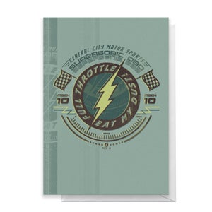 The Flash Father's Day Greetings Card