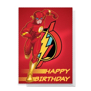 The Flash Happy Birthday Greetings Card