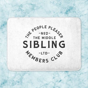 The Middle Sibling The People Pleaser Bath Mat