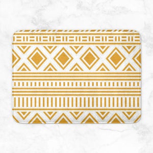 Aztec Pattern Bath Mat