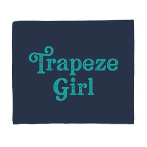 Trapeze Girl Fleece Blanket