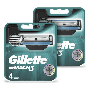 Mach3 Men's Razor Blades (8 Pack) - 6 Month Bundle