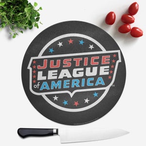 Justice League Round Chopping Board