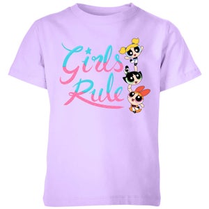 The Powerpuff Girls Girls Rule Kids' T-Shirt - Lilac