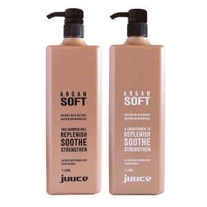 Juuce Argan Soft Shampoo and Conditioner Duo 2 x 1L