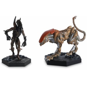 Eaglemoss Figure Collection - Alien Retro Panther & Skorpion Figurenset (2er-Pack)