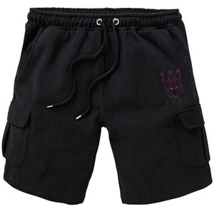 Transformers Decepticons Embroidered Unisex Cargo Shorts - Black