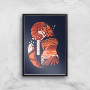 Ilustrata Japanese Fox Giclee Art Print