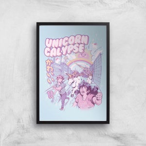 Ilustrata Unicorn Calypse Giclee Art Print