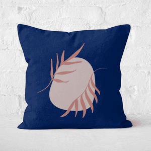 Leaves And Rocks Square Cushion