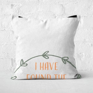 I Have Found The One That My Soul Loves Square Cushion